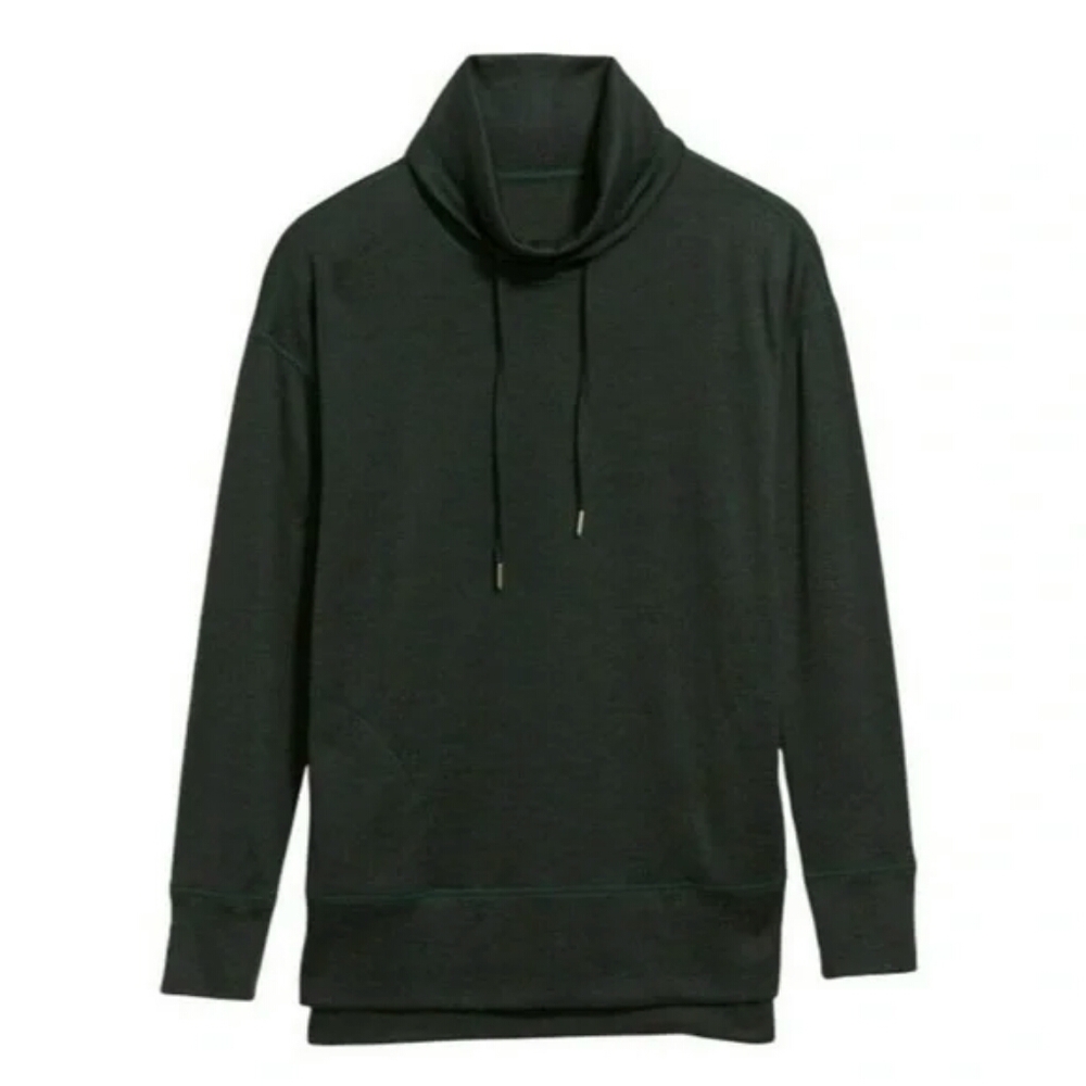 NEW Old Navy Cowl Neck Melange Black Tunic-Women’s size 3X